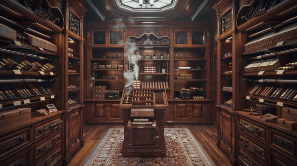 Caves à cigares & accessoires: l'élégance pour amateurs de cigares