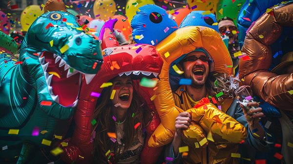 Déguisement gonflable : le choix amusant pour toutes les fêtes